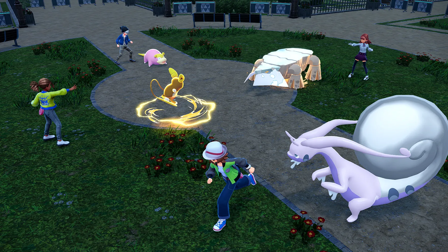 Pokemon LEGENDSのキービジュアル